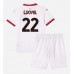 Maillot de foot AC Milan Emerson Royal #22 Extérieur vêtements enfant 2024-25 Manches Courtes (+ pantalon court)